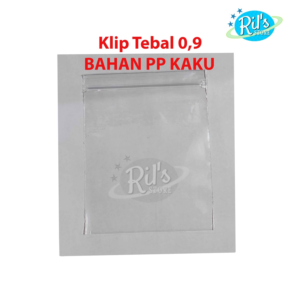 

KLIP TEBAL 18x30 cm / PP KAKU BENING / 90 micron / 18 x 30 cm / Snack / Kripik / ZIPLOCK TEBAL