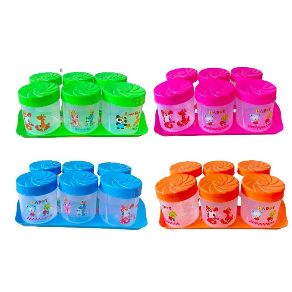

TOPLES NAMPAN LEBARAN SNACK BISKUIT KUE SET 7 IN 1 BAKI TONAM TUTUPAN PUTAR