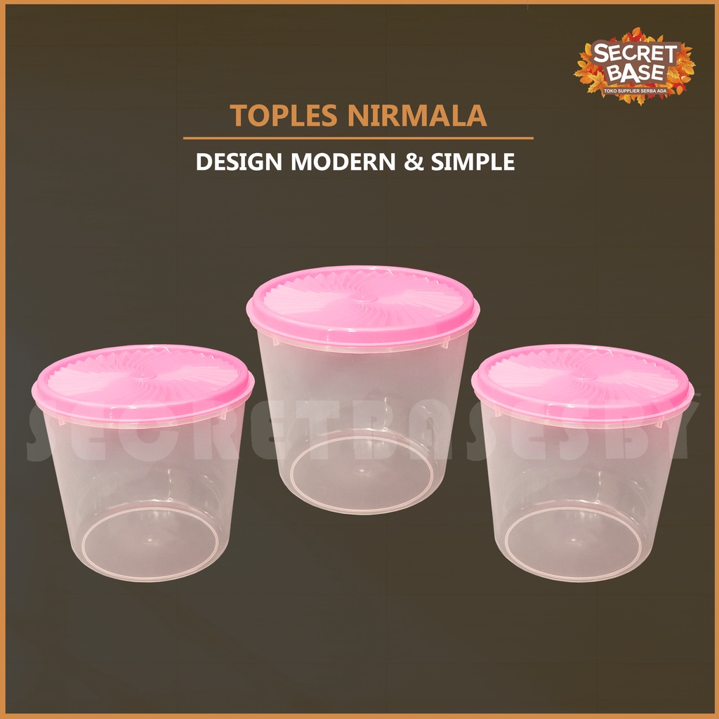 

TOPLES NIRMALA 1,5 LITER - Tempat Penyimpanan Makanan / Toples Plastik