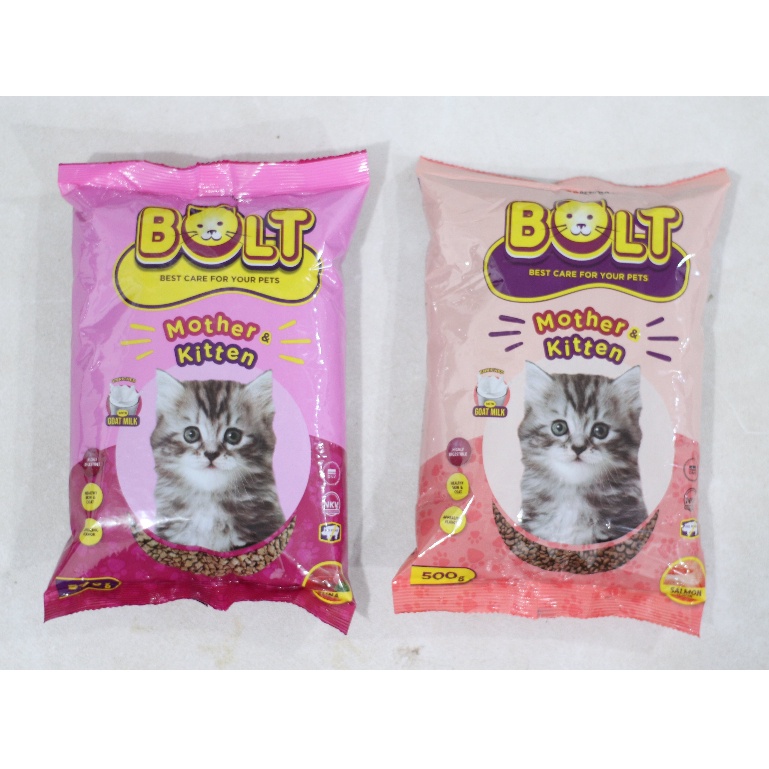 

Makanan Kucing Bolt Mother Kitten 500gr