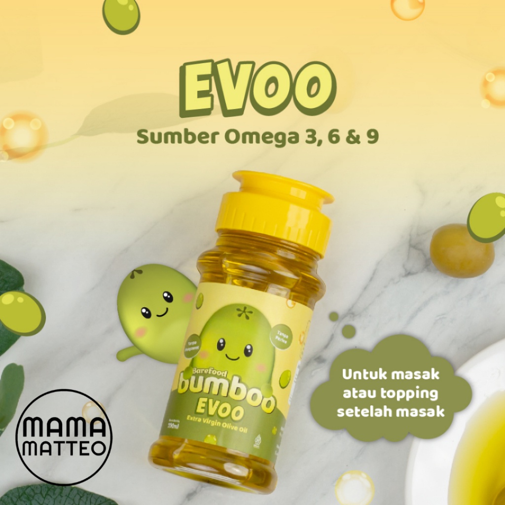 

HJE BUMBOO OIL MPASI 100ml / Minyak Alami Tumis Masak Topping Bayi Anak / Chicken Beef Fat Canola