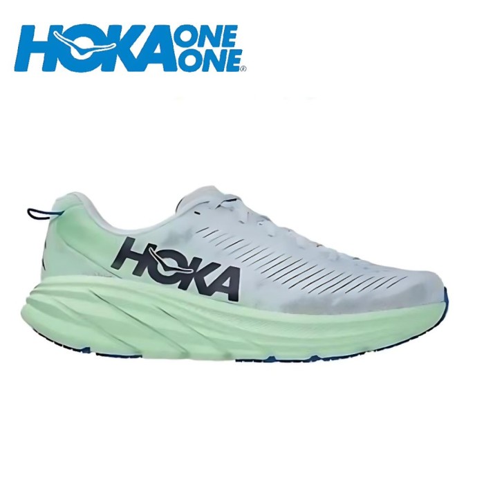 BEST SELLER SEPATU HOKA ONE ONE RINCON 3 PLEIN AIR GREEN