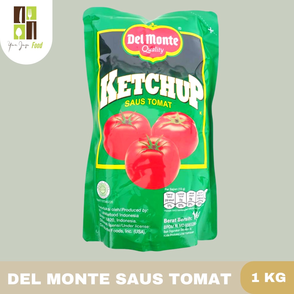 

HJE Del Monte/delmonte Ketchup Saus /Sauce / Saos Tomat [1Kg]