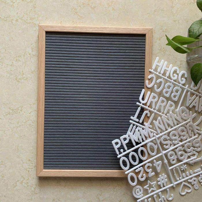 

Changable Felt Letter Board 12X16 / Diy Felt Letter Board
