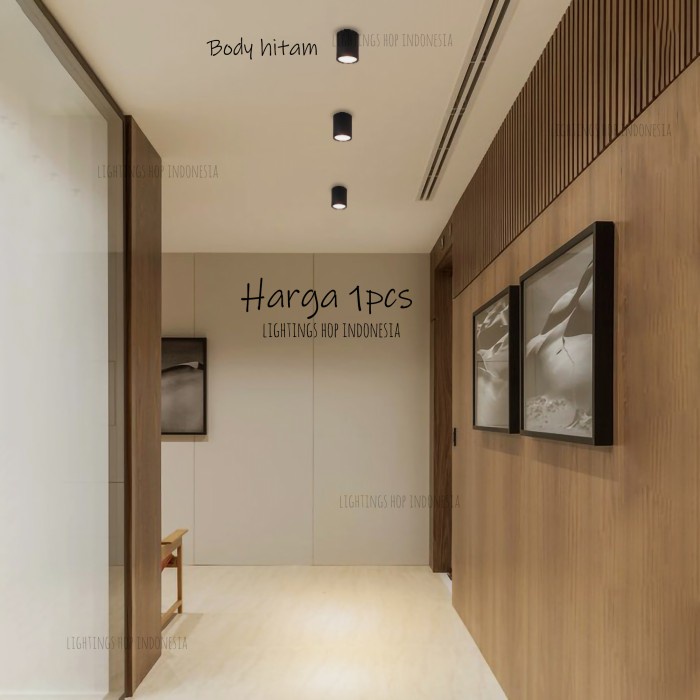 Lampu Downlight Tempel Plafon Bulat Outbow Led