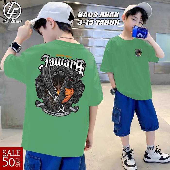 Potongan Harga Kaos Anak Murai Batu Jawara/Kaos Tshirt New Desain Pecinta Murai Batu/Baju Murai