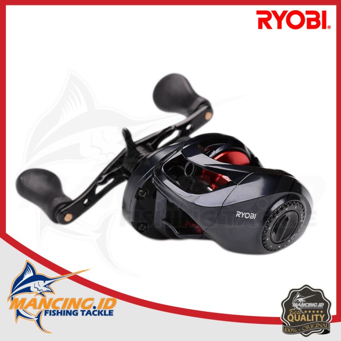 Paling Berkualitas Reel Ryobi Zoner 100L/R Kerekan Bc Pancingan Casting Baitcasting