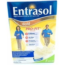 

ENTRASOL GOLD VANILA 340 GR - RAJA SUSU