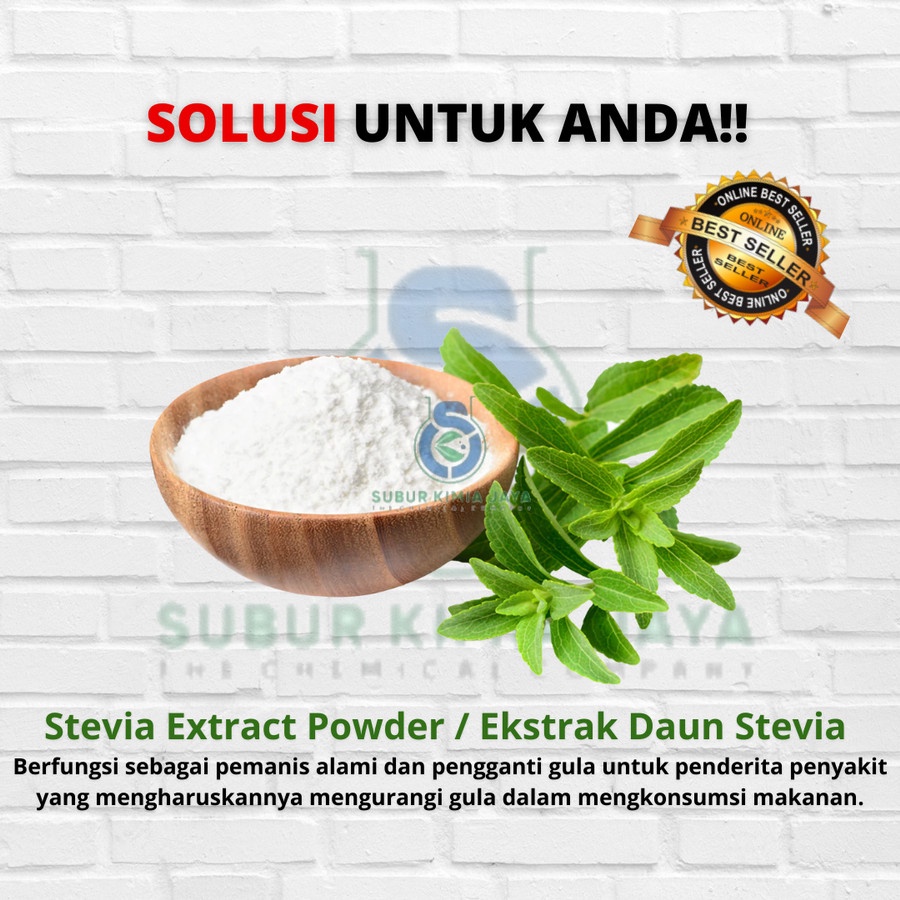 

HJE Stevia Extract Powder / Pemanis Alami 100 Gr