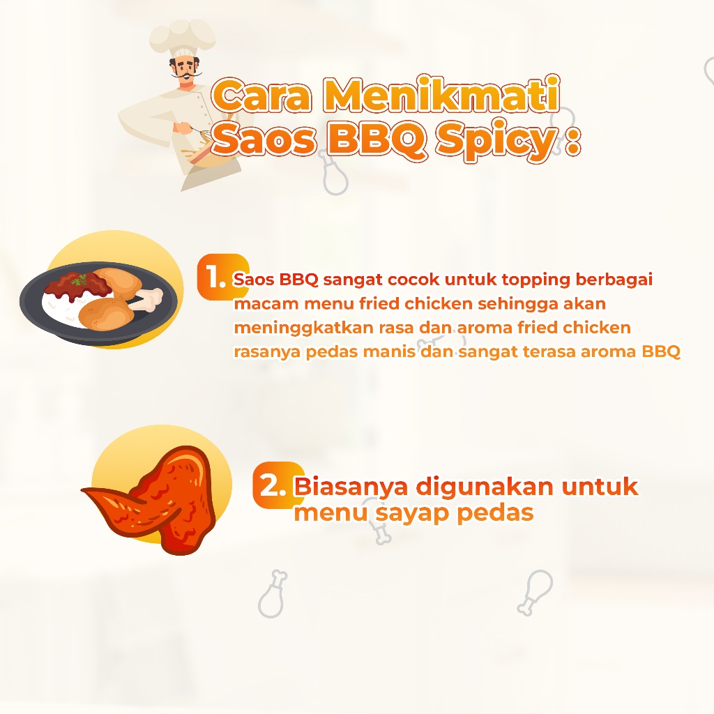 

HJE Saos BBQ Spicy / Kemasan 1 KG / Rasa Pedas