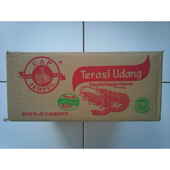 

HJE 1 DUS TERASI UDANG MERK JEMPOL