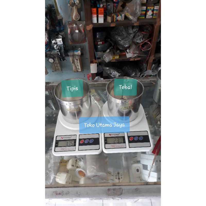 HJE Literan Beras 1 Liter Tebal / Takaran Beras 1 Liter / Canting Beras 1 Liter / Liter Beras 1