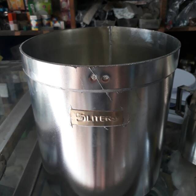 HJE Literan Beras 5 Liter - Takaran Beras 5 Liter - Ukuran Beras 5 Liter - Canting Beras 5 Liter -