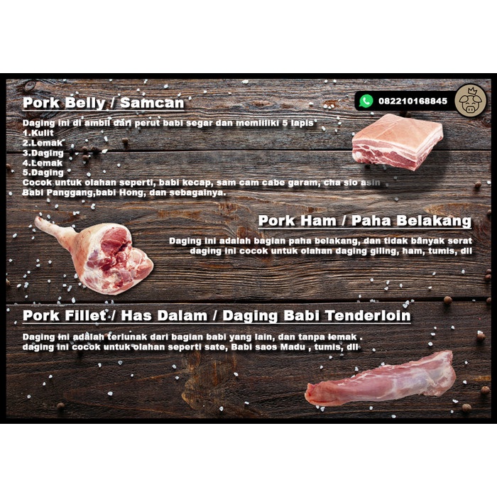 

DISKON KAPSIM BABI POTONG DADU / BABI KECAP 500GR READYY