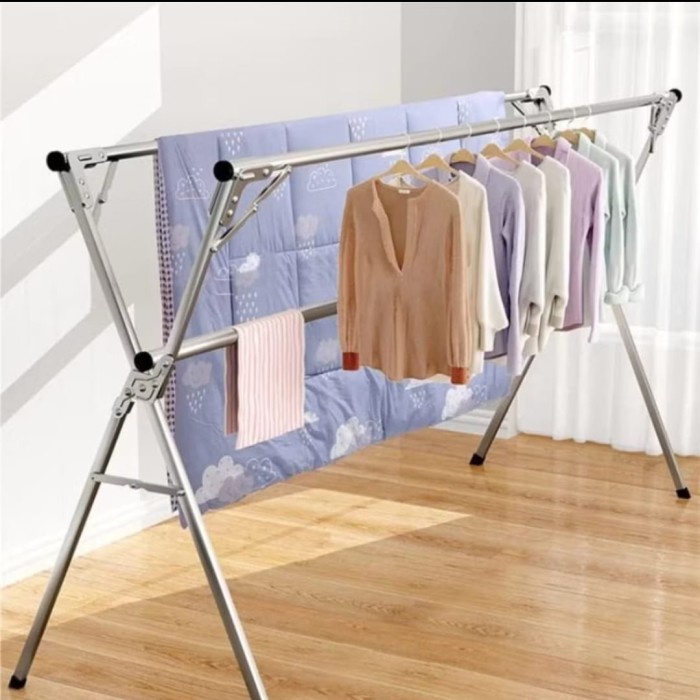 Jemuran Baju Besi Ori Kuat Kokoh Jemuran Baju Murah