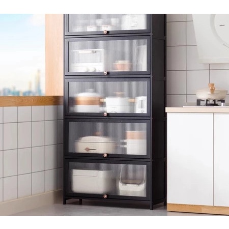 TERBARU Rak Dapur Kayu / Rak Dapur Serbaguna / Lemari Dapur Minimalis / Lemari Dapur / Bufet