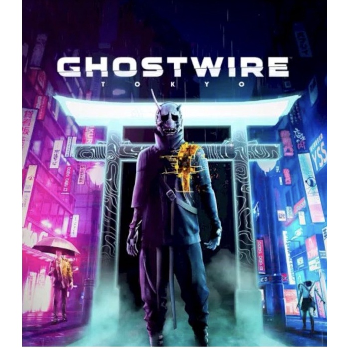 SALE  PRE ORDER PS5 GHOST WIRE TOKYO (BONUS DLC & STEEL CASE-STOCK TERBATAS) READYY