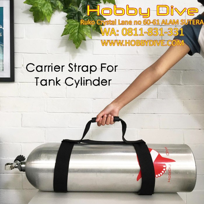 Carrier Strap For Scuba Diving Tank Cylinder -Scuba Diving Alat Diving