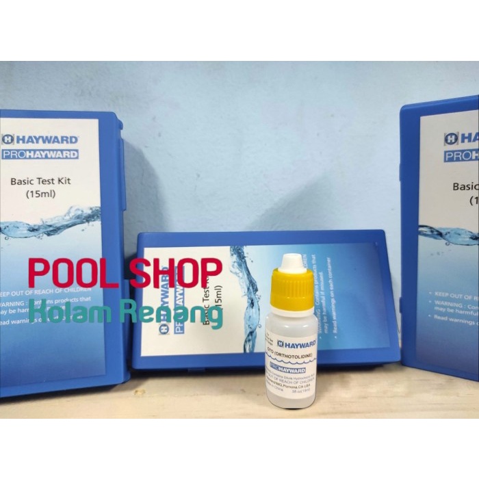 Refill Oto Chlorine (CL) Test Kit Hayward / Test Kit Kolam Renang