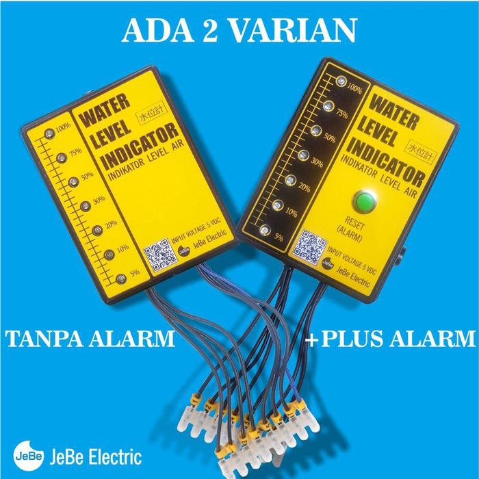 Indikator level air_Alarm air_Sensor air_sensor level air sumur sensor tandon sensor kolam_indikator