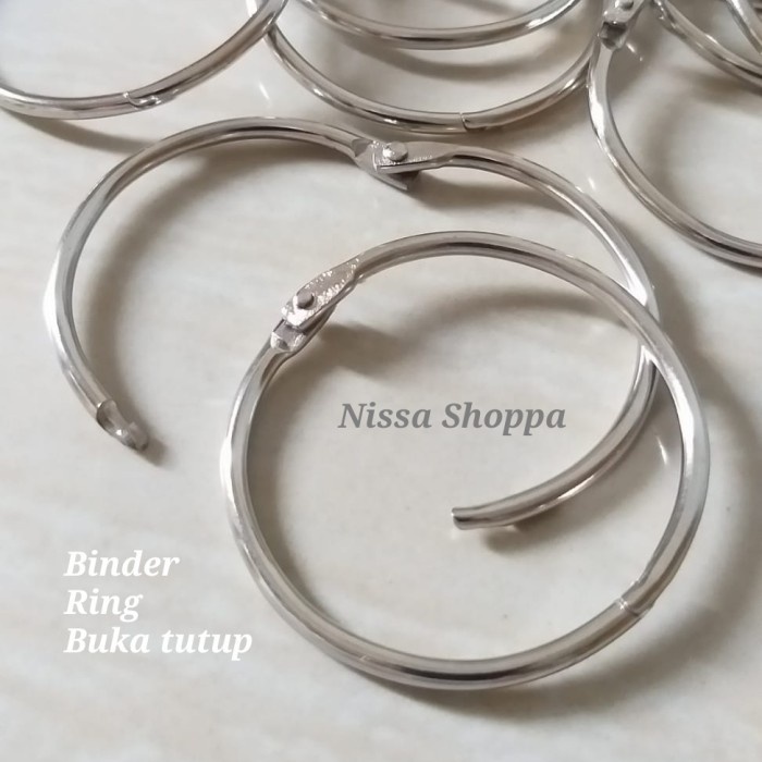 

[tmr] - Binder ring buka tutup ready semua ukuran ring binder scrapbook