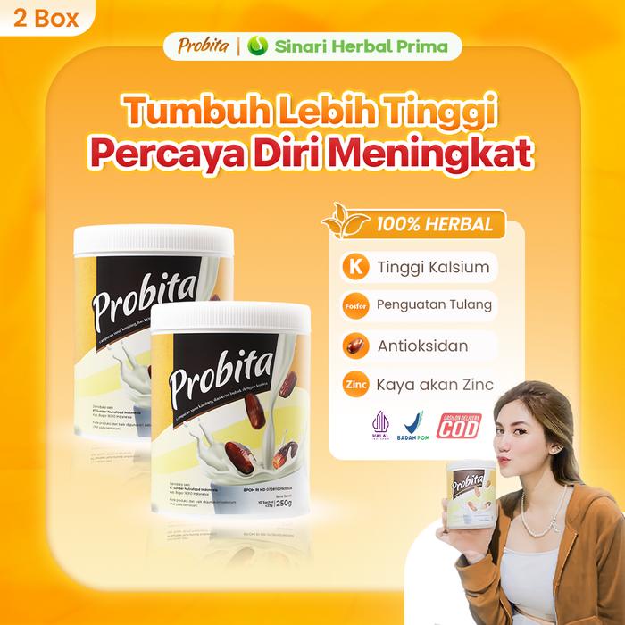 

Probita Susu Kurma 2 Box Paket Hemat Susu Kambing Etawa & Kurma Ajwa