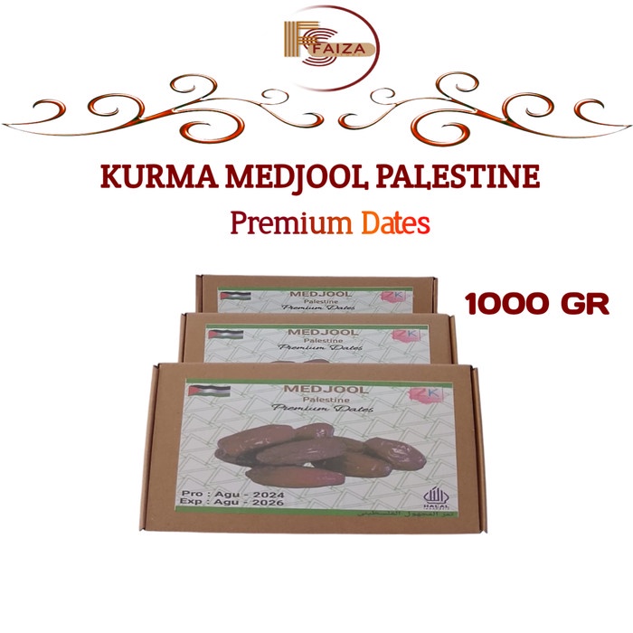 

Kurma Medjool Palestine 1 Kg Premium Dates