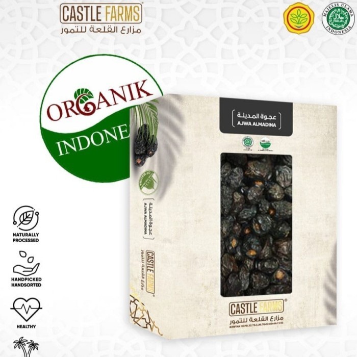 

Kurma Ajwa Castle Farms 1 kg ajwa organik