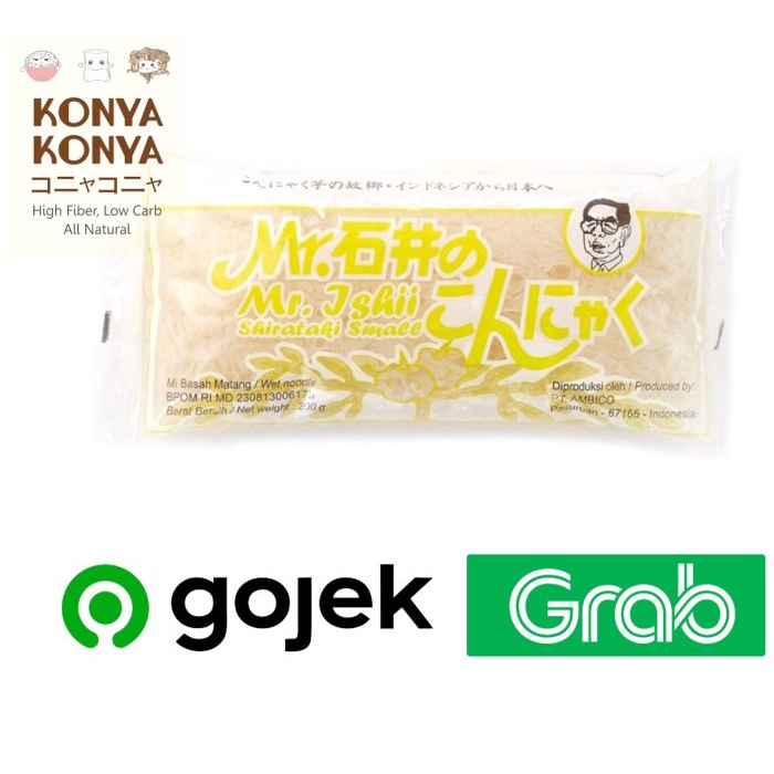 

Shirataki Small (bihun) khusus GOSEND
