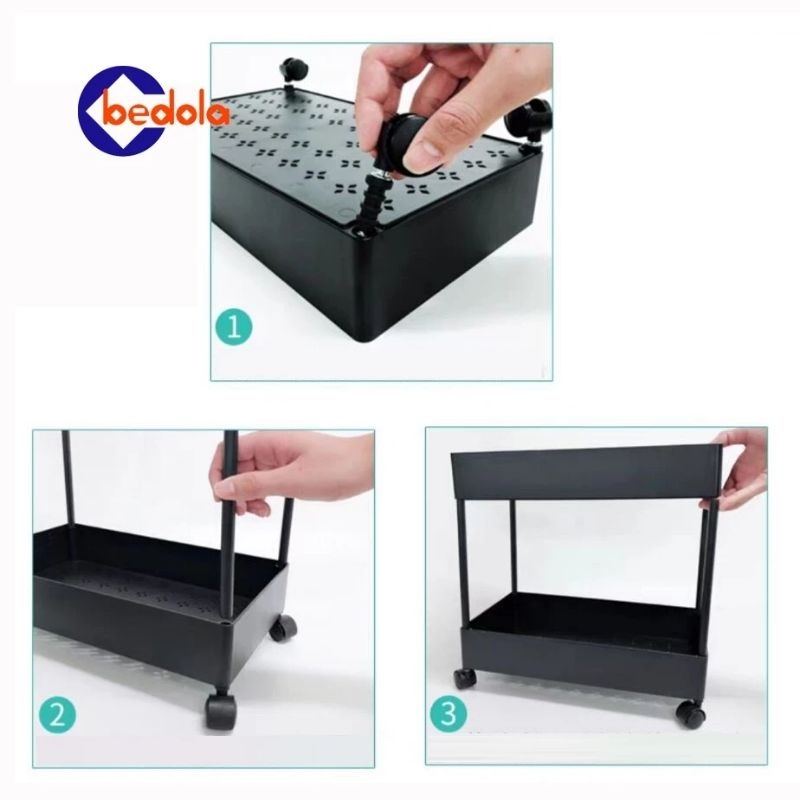 BEST SELLER RAK TROLI BEDOLA