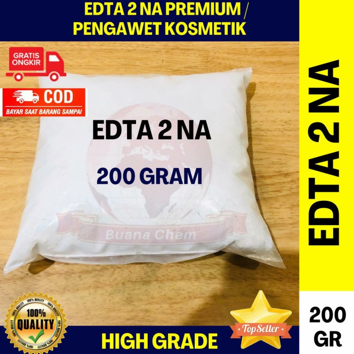 ADT- EDTA 2NA / edta2na / Disodium EDTA / Dissolvine 2NA 200gr