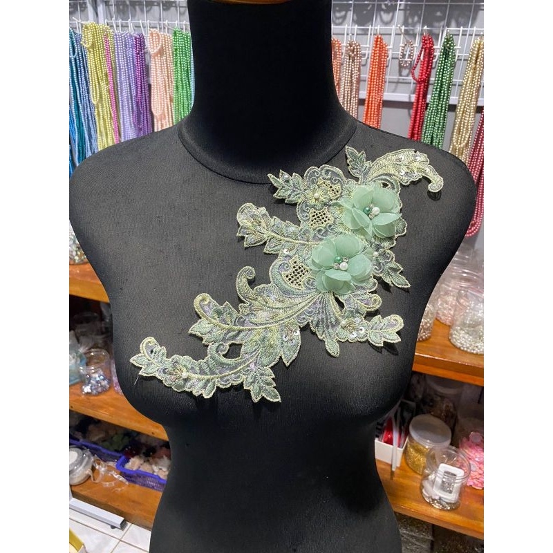 Renda bordir tempel/renda tabur