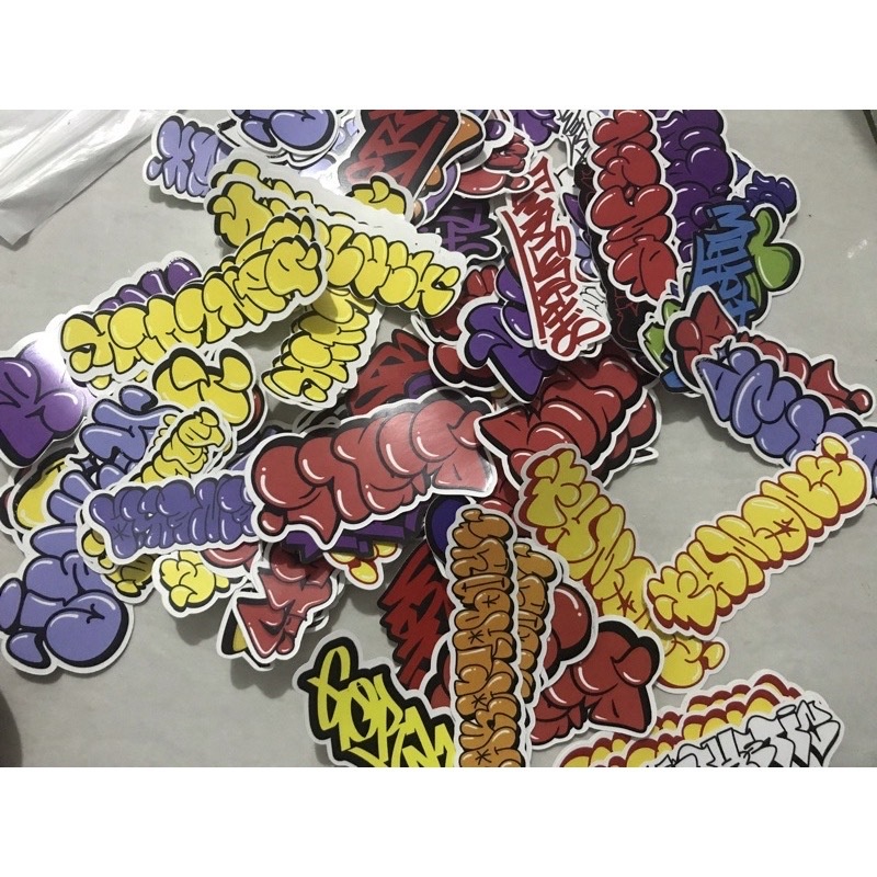 

IK! sticker random graffiti isi 25pcs