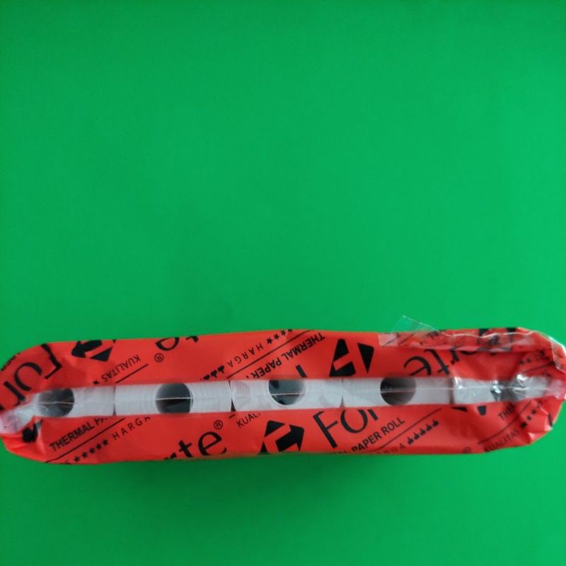 

IK! PROMO....!!! Thermal Paper Forte 57x30 coreless Kemasan Ekonomis Isi 10