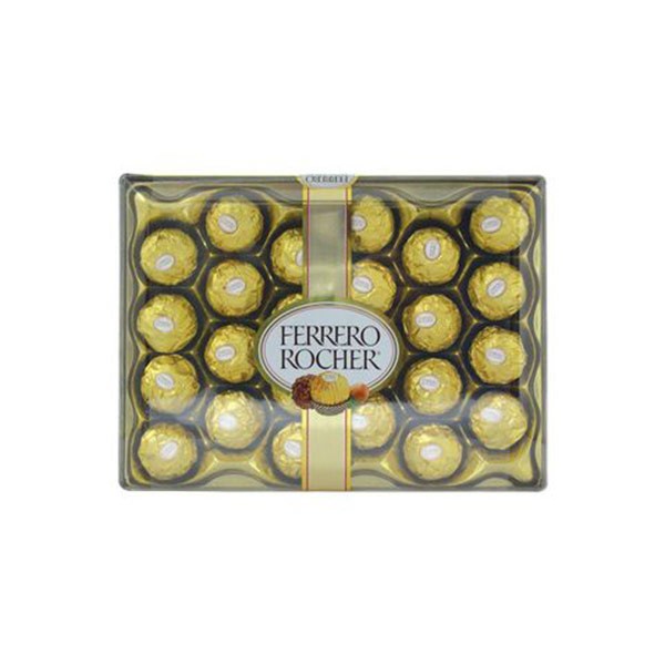 

Terbaru Ferrero Rocher Coklat T-24 300 Gr Cokelat Ready