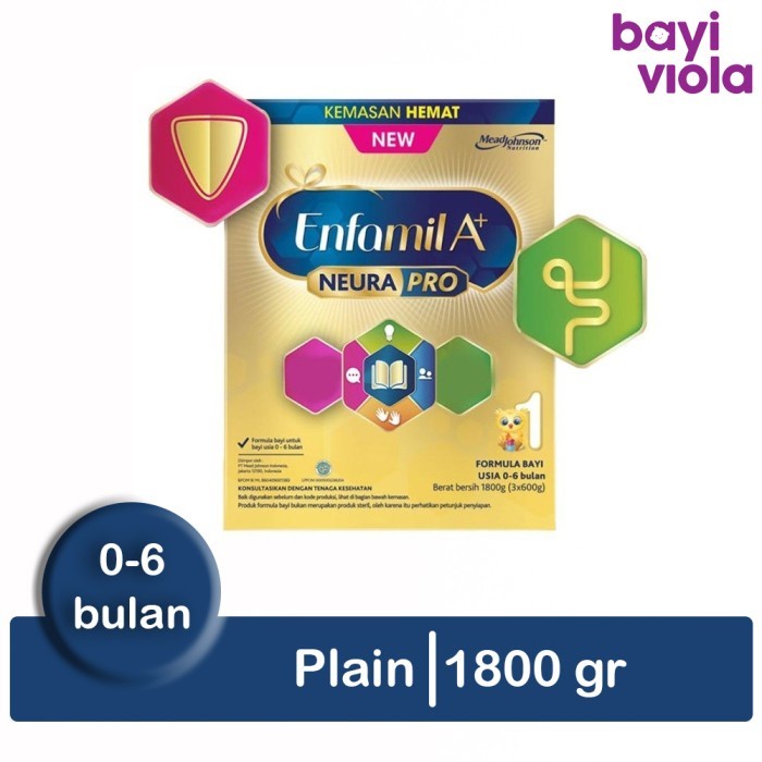 Enfamil A+1 A1 A 1 1800 gram 1800gr 1800 gr Susu Formula Bayi