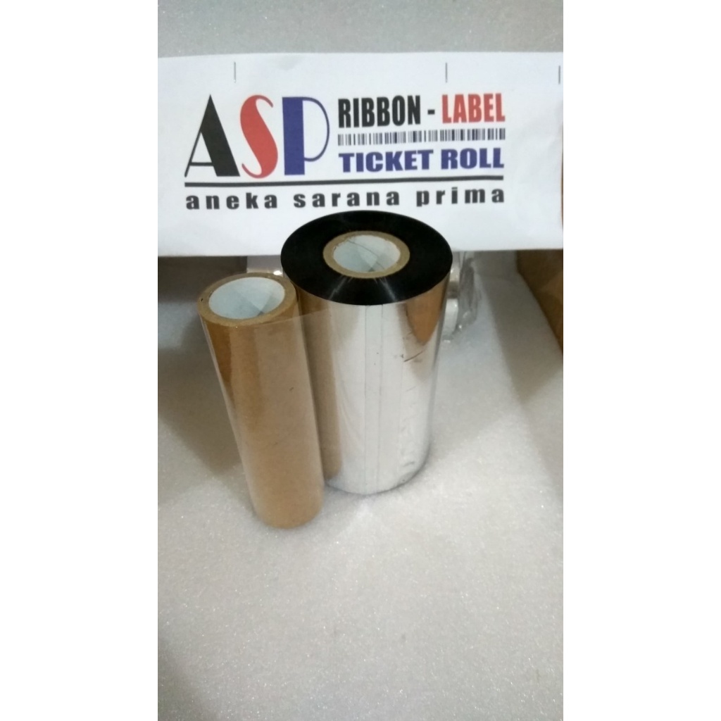 

iK! Rion 110x300 WAX PREMIUM 110 mm x 300 Meter PITA PRINTER BARCODE
