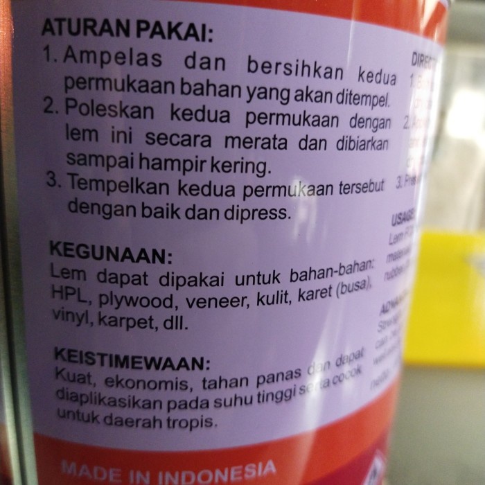 

SALE PROMO LEM FOX KUNING 1KG READYY