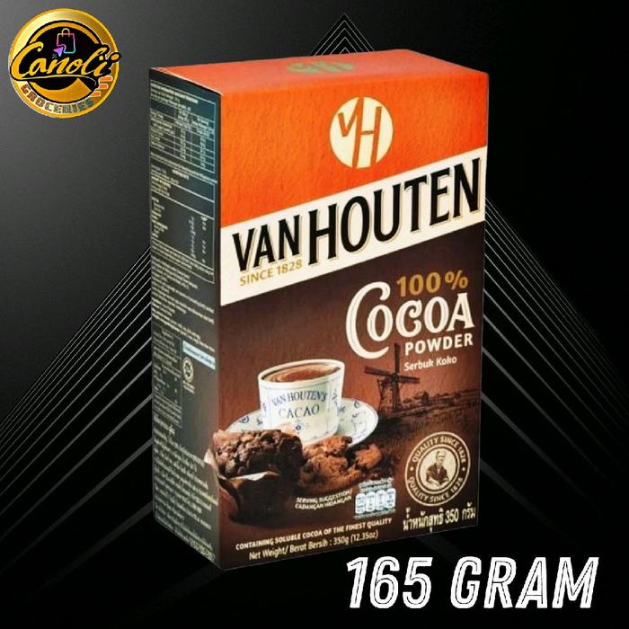 

HJK Serbuk Kakao Van Houten 165 gram untuk Kue dan Minuman - Susu, Chocolate