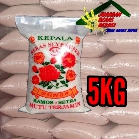 

HJK BERAS MEDIUM SETRA RAMOS CAP BUNGA 5KG