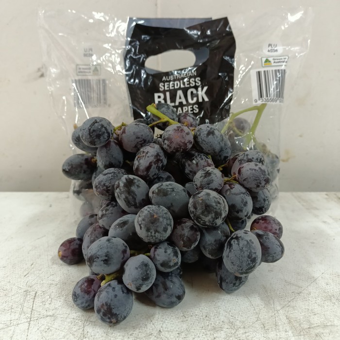 

HJK ANGGUR HITAM TANPA BIJI / SEEDLESS BLACK GRAPES
