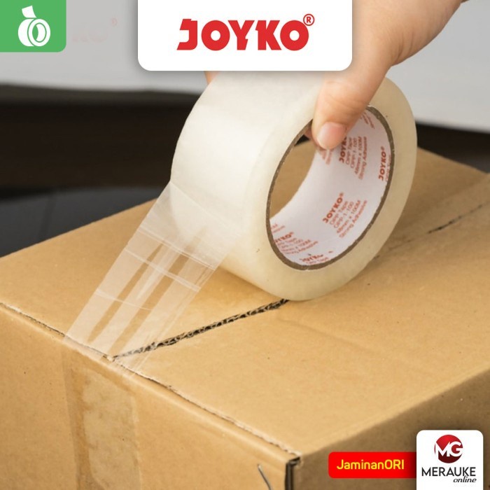 

iK! OPP Lakban Bening JOYKO 1-100 48 mm x 100 m (1 Slop: 6 Rol)