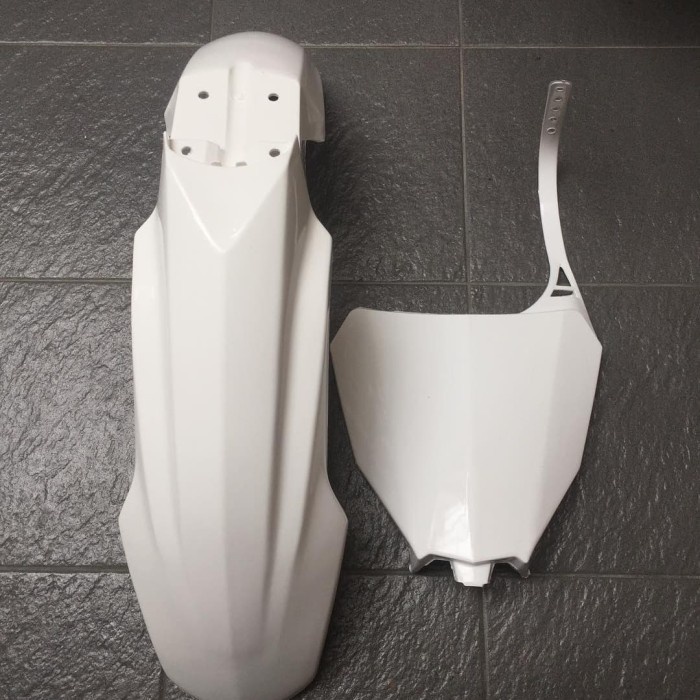 ready stok spakbor depan dan papan nomor crf 250 2018 crossbone original