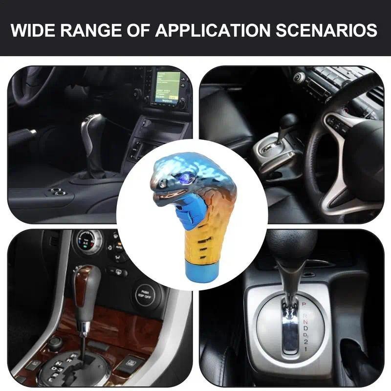 PRODUK VIRAL Tuas Pemindah Gigi Mobil Universal Berbentuk Ular Kepala Tuas Pemindah Bercahaya