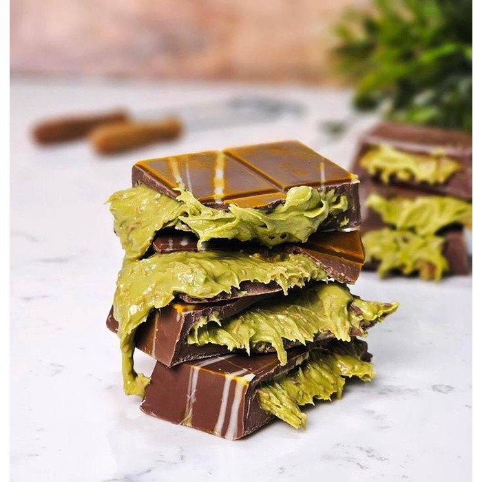 

Diskon Ready Dubaco Beyolu Dubai Chocolate Premium Cocoa 200Gr Original Turki Coklat Dubai Kunafa