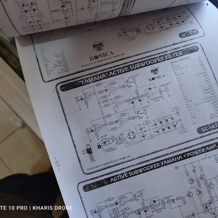 BERKUALITAS Kumpulan Skema Produk PCB Ronica 400 rangkaian