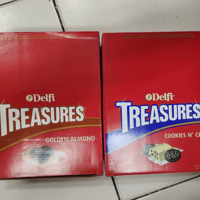 

Terlaris Coklat Delfi Treasure Golden Almond 36Gram Ready