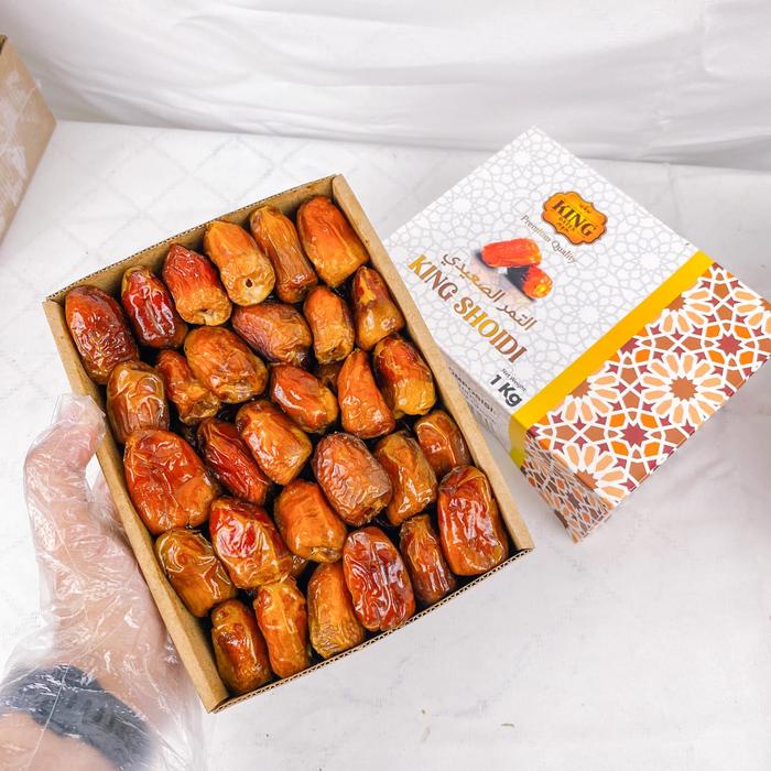 

HJK Kurma Shoidi Libya King Dates Tebal Lembut Dan Manis 1000 Gram - Food, Snack