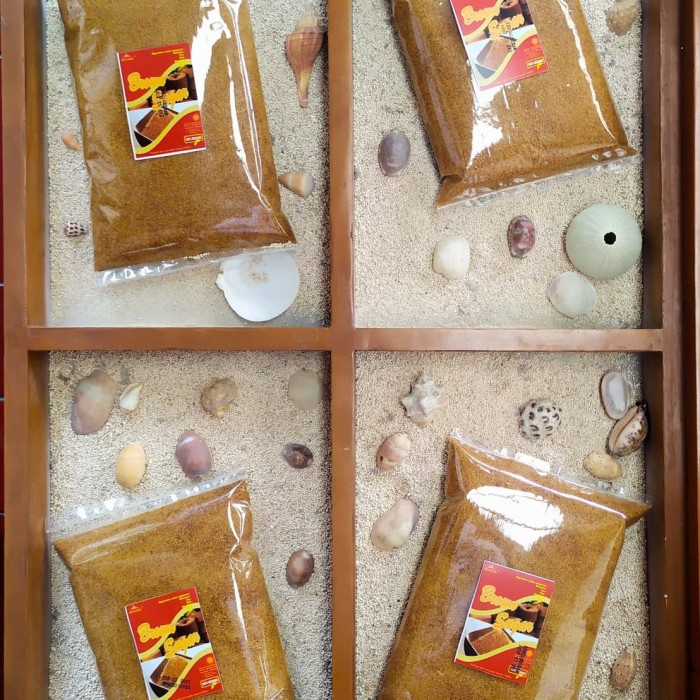 

HJK Gula semut Aren Asli / Brown sugar / Palm Sugar Organic 1.000 gr