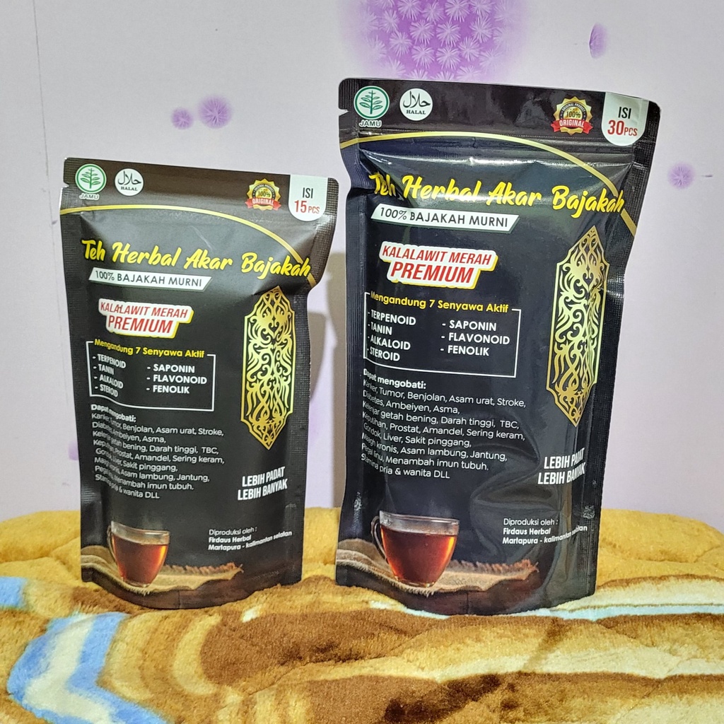 

( PROMO ) TEH BAJAKAH PREMIUM 30 KANTONG OBAT KANKER TUMOR BEST SELLER